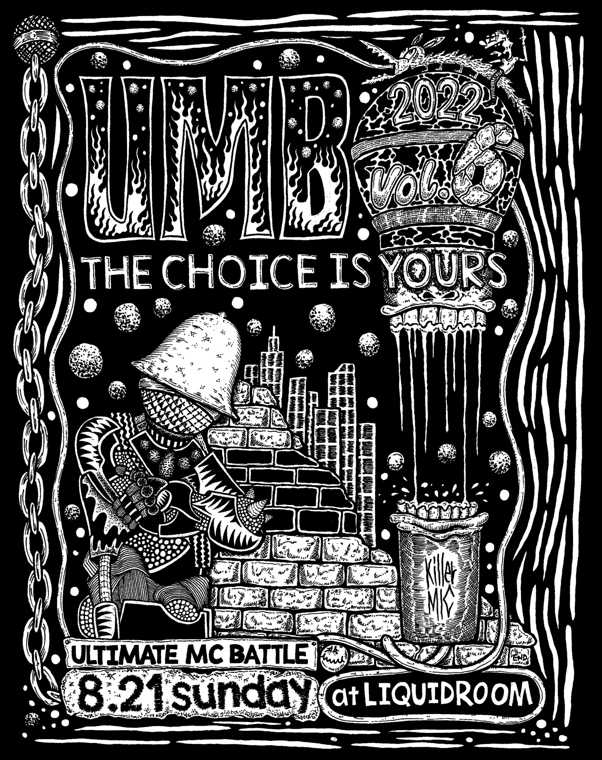 ULTIMATE MC BATTLE2022</br>THE CHOICE IS YOURS vol.6