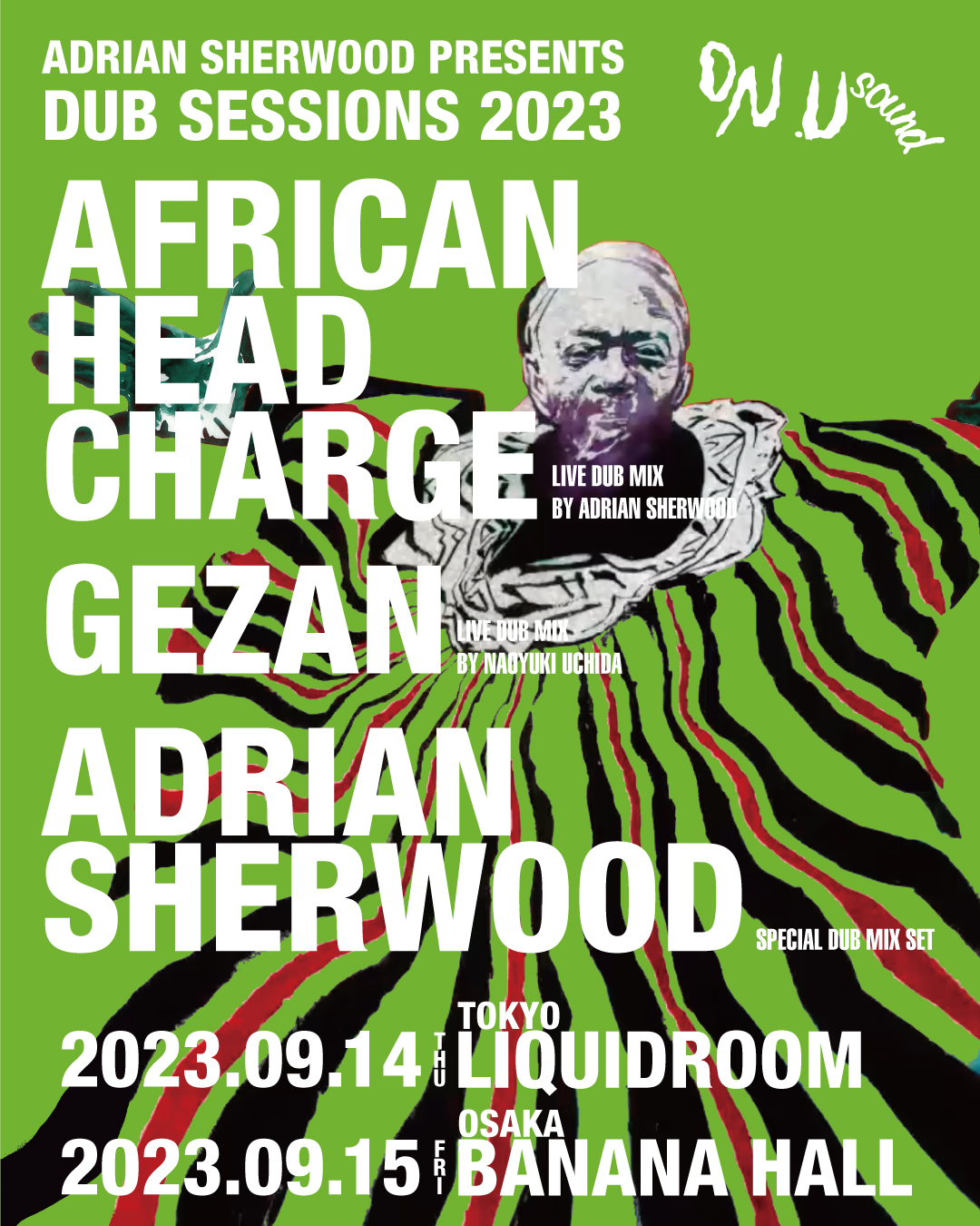 ADRIAN SHERWOOD presents DUB SESSIONS 2023