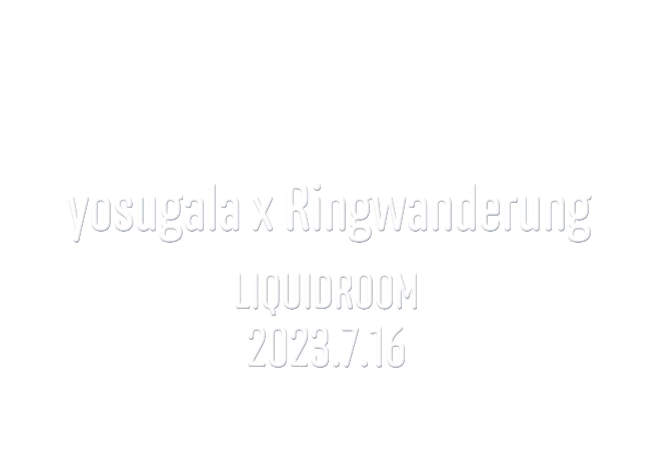 <昼の部>yosugala x Ringwanderung