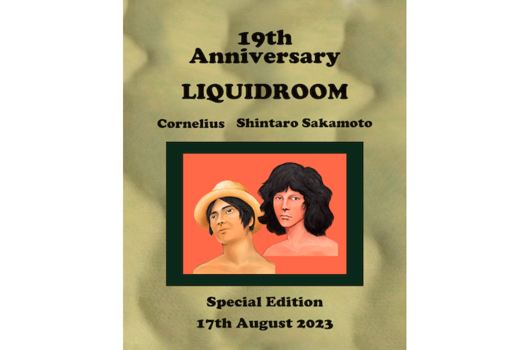 8.17 Thu. Cornelius / 坂本慎太郎