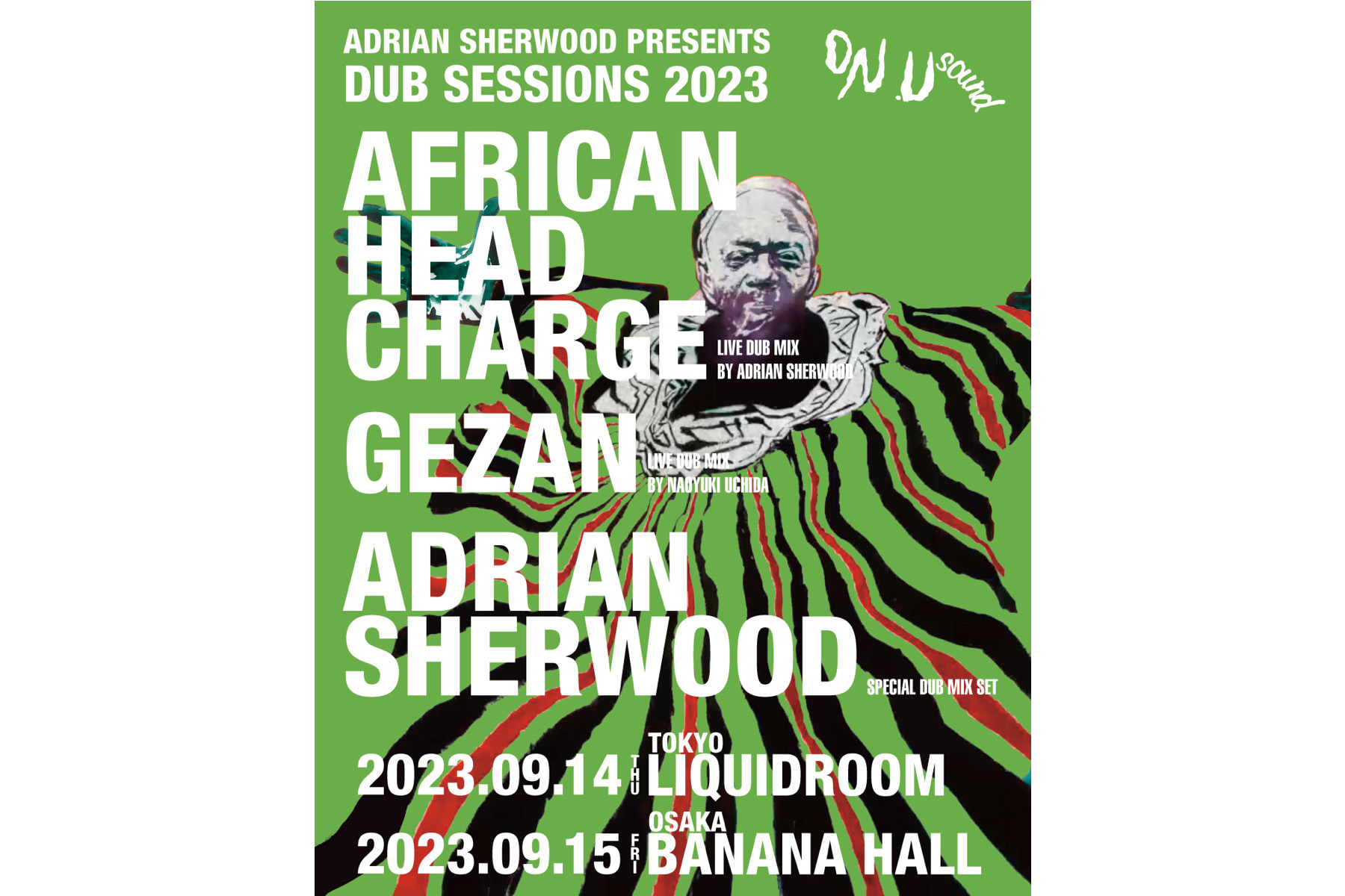 9.14 ADRIAN SHERWOOD presents DUB SESSIONS 2023
