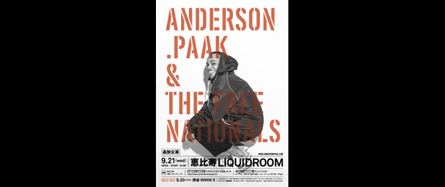 ANDERSON .PAAK  & THE FREE NATIONALS